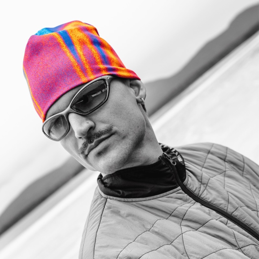 Minted Vibrant Multicolor Striped Beanie